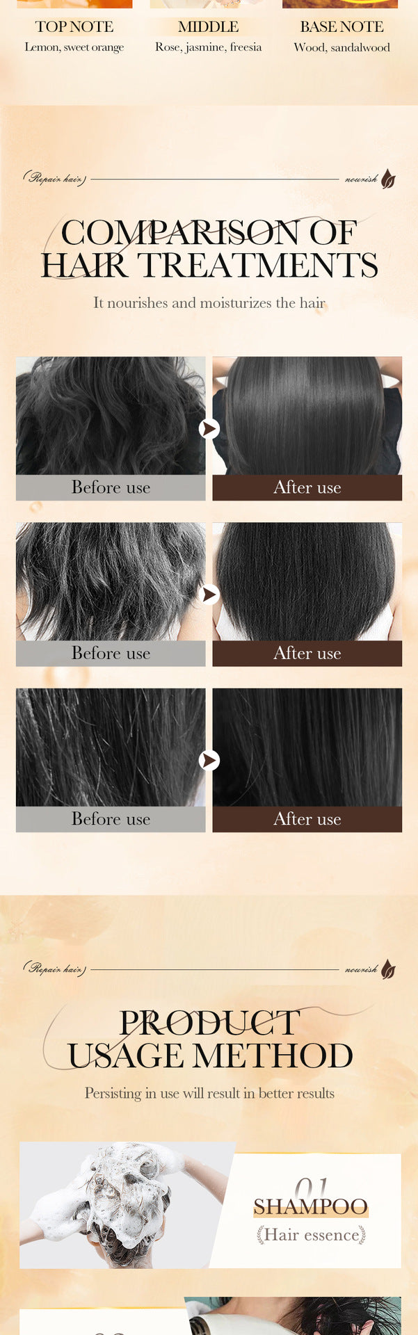 Argan Oil Hair Care Essential Oil60mlSADOER Refreshing Nourishing Smooth Hair Conditioner Cross-Border Wholesale