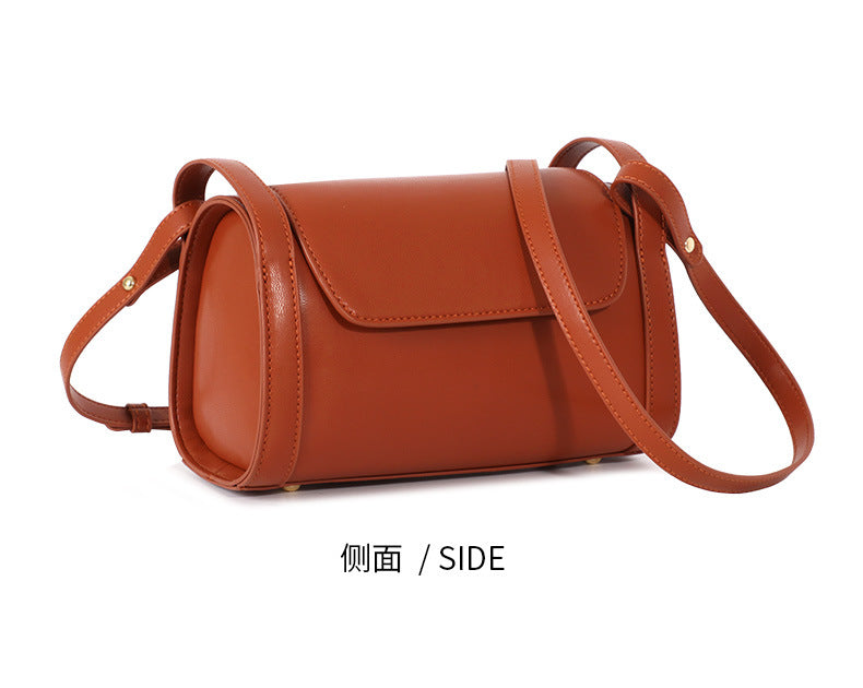 Trolis New Women's Bag2024Vintage Crossbody Bag Stylish Versatile Shoulder Bag Internet Celebrity Texture Small Square Bag