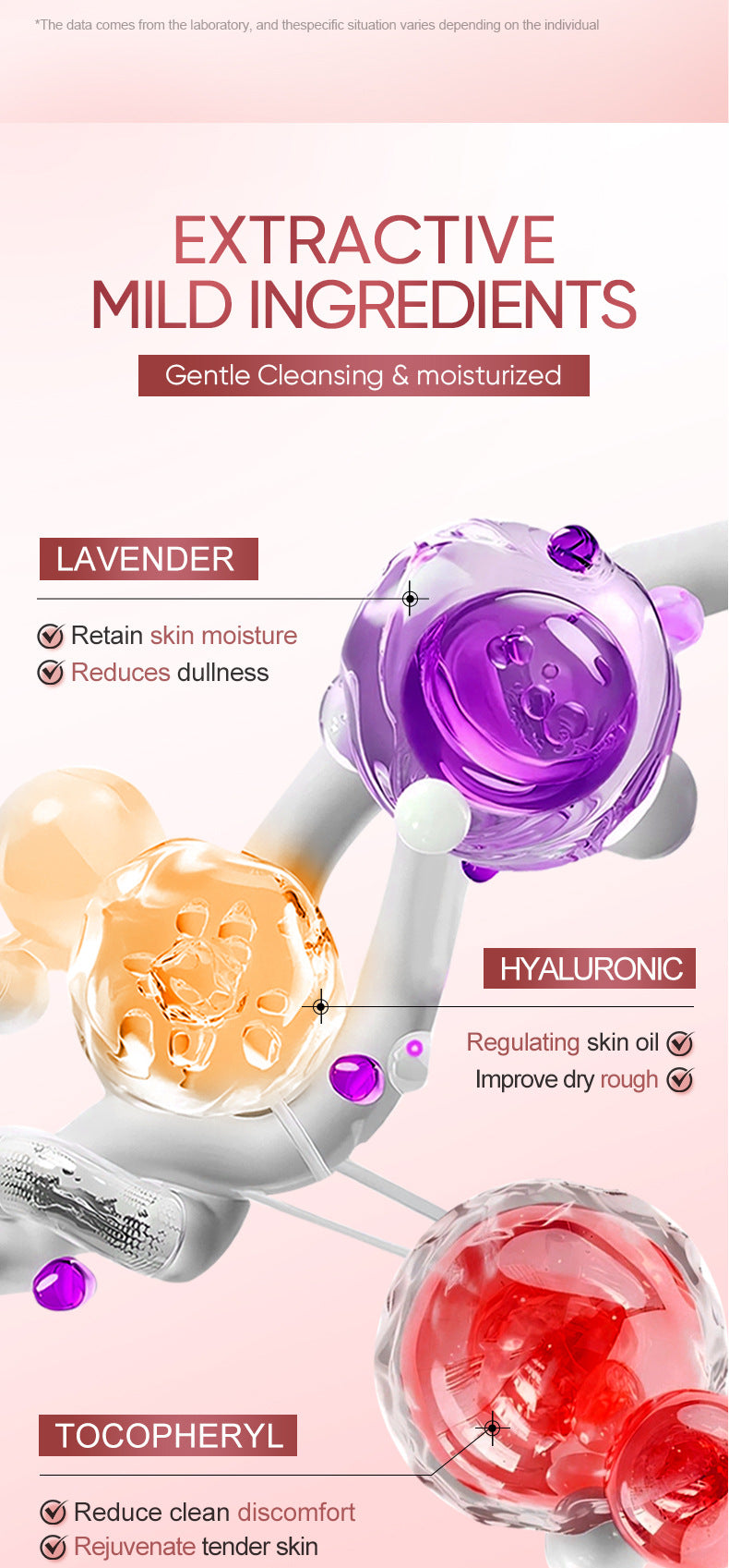 Snail Purifying Facial Cleanser BIOAOUA Moisturizing and cleansing facial cleanser cross-border foreign trade wholesale