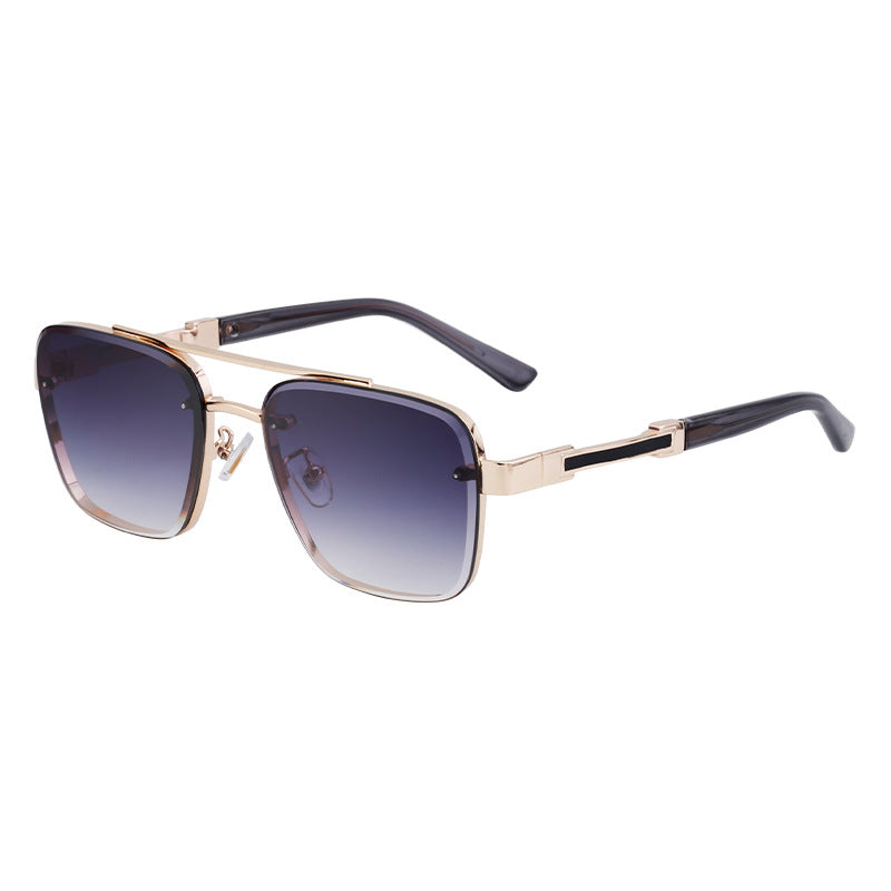 2025Retro Glasses Men Driving Sunglasses Square Frame High-end Men's Sunscreen Sunglasses Premium sunglasses