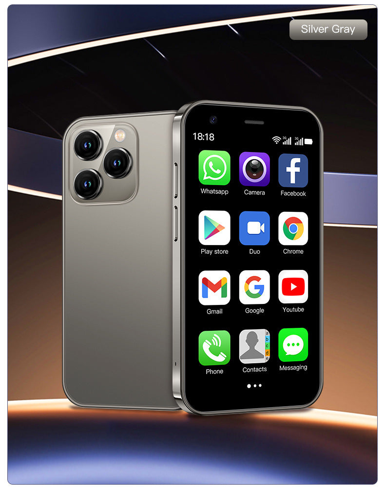 Hot Sale XS15 Mini Mobile Phone2+16G Ultra-small Pocket Android Smartphone Google Phone(Popular)