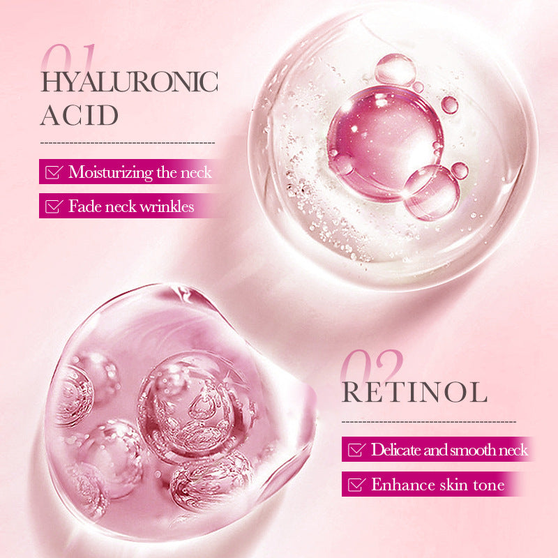 Six Peptide Neck Cream50g SADOER Tightening, Hydrating, Skin Rejuvenation, Fine Line Tightening, Cross-Border Wholesale