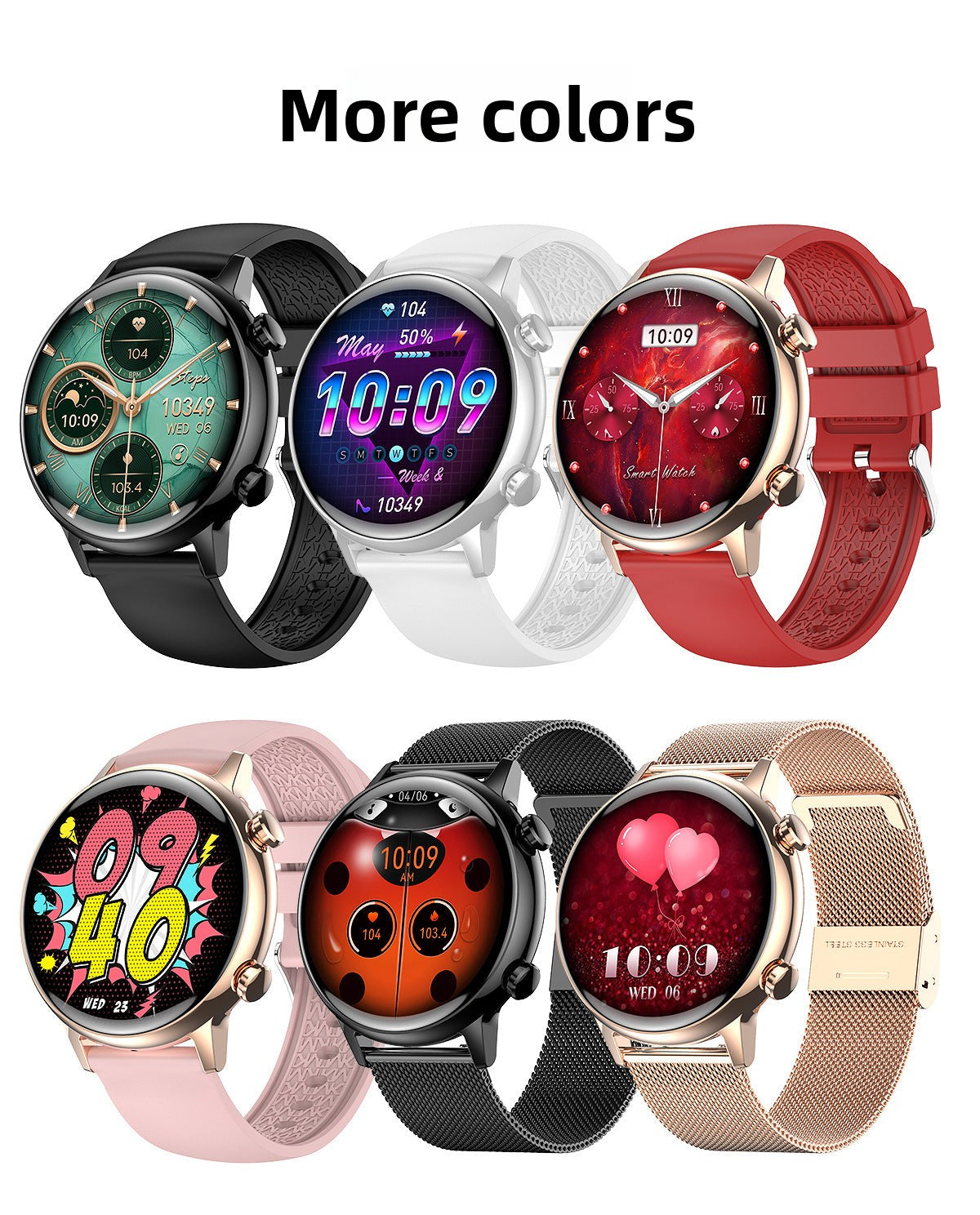 HK39Smart Watch Bluetooth Call Heart Rate Monitoring Exercise Blood Oxygen Blood Pressure AMOLED Health Monitoring