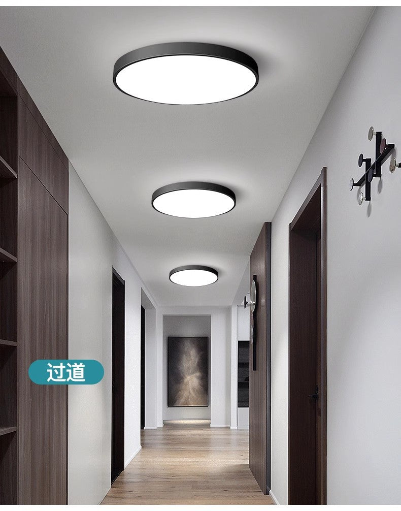 Smart Ceiling Light LED Aisle Corridor Lighting Stair Light Entryway Voice-Controlled Light Radar Human Body Sensor Light