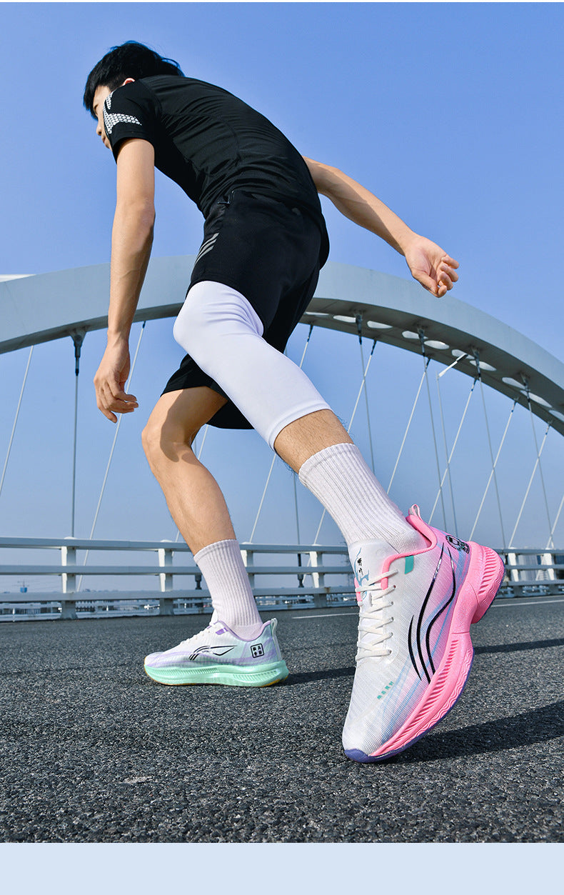 2025Autumn New Parent-Child Nezha Ao Bing Fashion Casual Sports Shoes Popcorn Carbon Plate Lightweight Comfortable Running Shoes