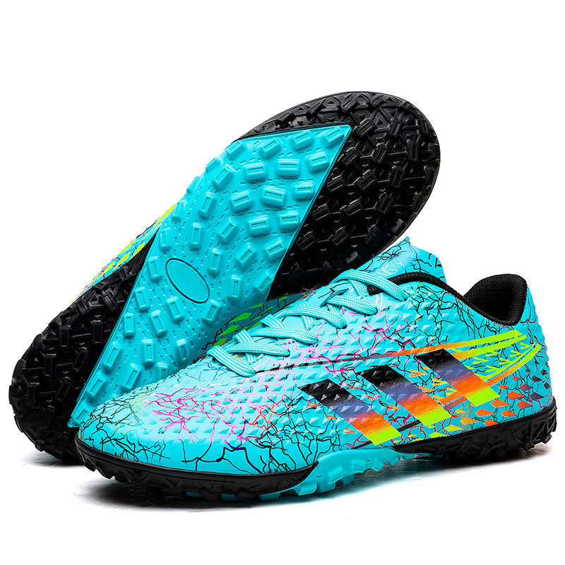 New professional football shoes for men and women AG Spike TF Broken Nail Youth Student Grassland Competition Training Shoes