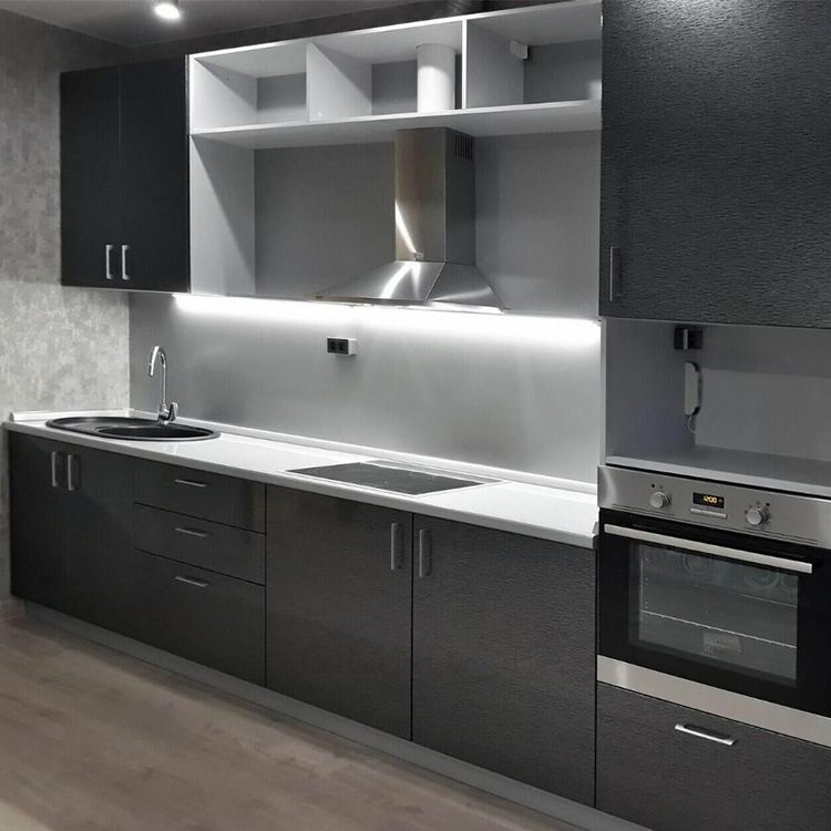 Modern Acrylic Kitchen Design Unit Cabinet Door Modular Lacquer Kitchen Cabinet