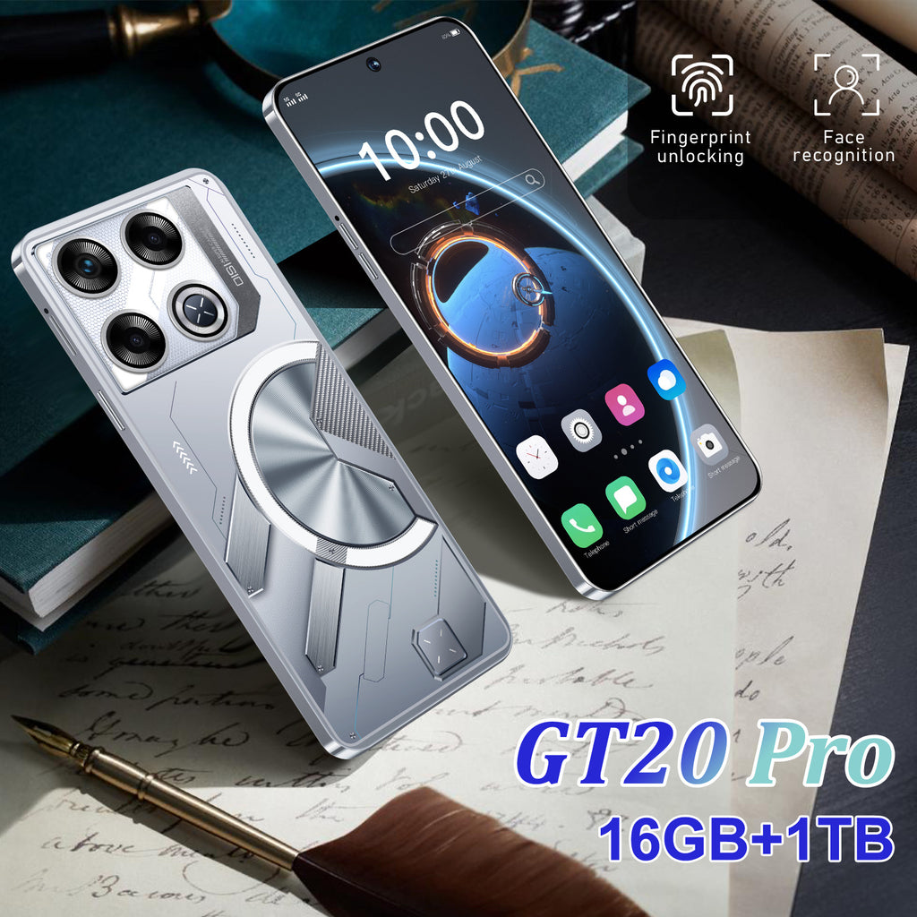 GT20 Pro Smartphone7.3Large Screen Android16+1T Factory Price for Mobile Phones(Popular)