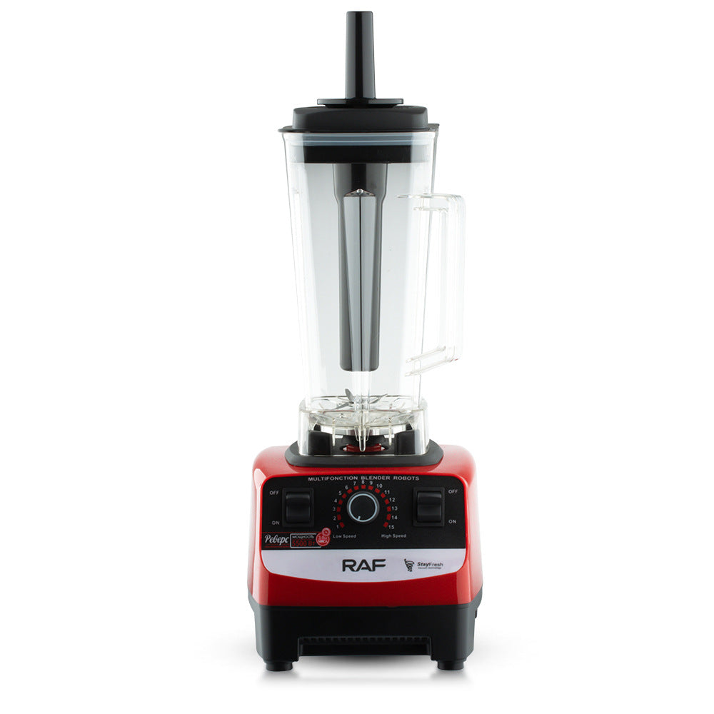 RAF European Standard Multifunctional Electric Juicer Stainless Steel Blender Household Fruit and Vegetable Juicer Soy Milk Maker Bean Grinder