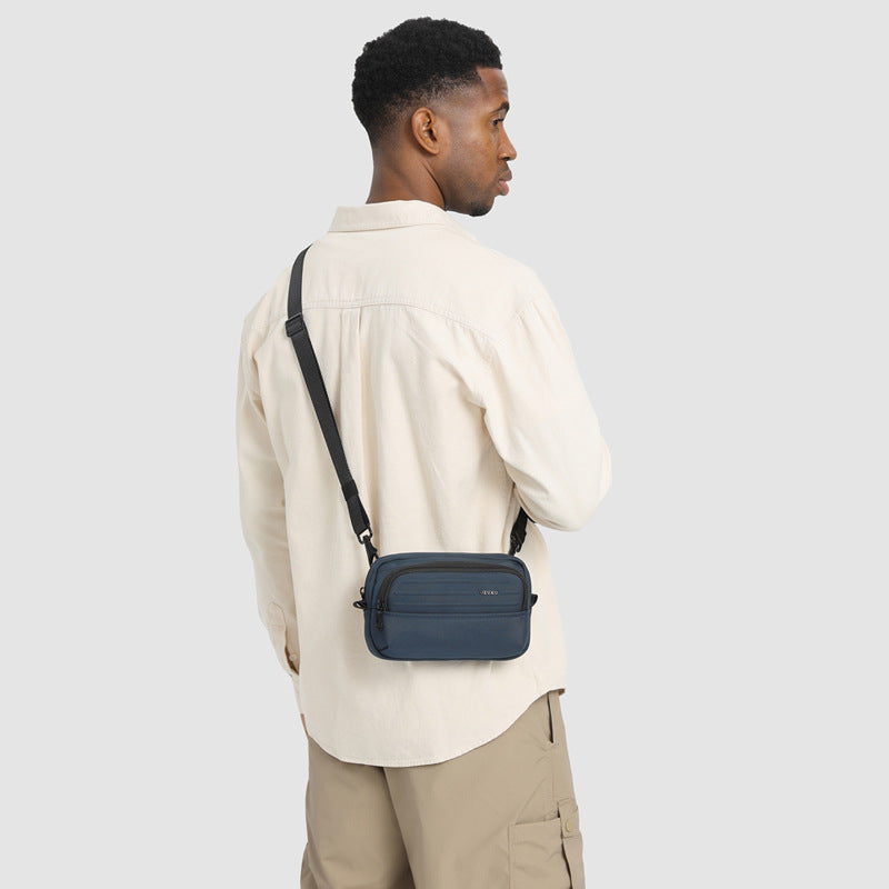 ozuko Men's Clutch Bag Multi-Functional Portable Small Crossbody Bag Travel Commute Lightweight Trendy Brand Storage Men's Bag