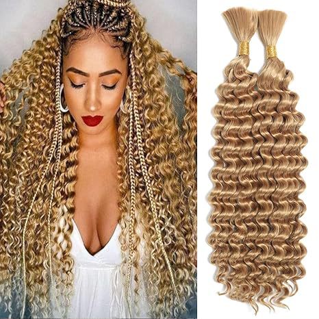European and American Deep Wave Wig DEEP Crochet Hair Extensions Synthetic Hair Crochet Wig for Men and Women Clip-in Hair Extensions Export