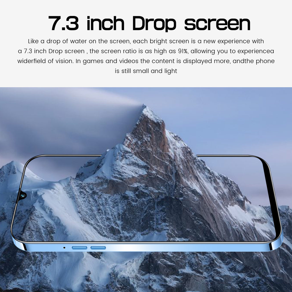 Reno9 Pro Mobile Phone7.3Inch high-definition large-screen Android smartphone factory price wholesale(Popular)