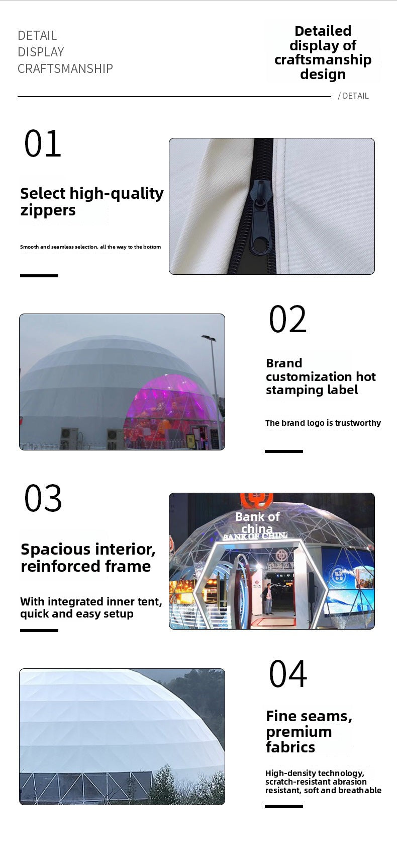 Internet Celebrity Star Hotel Spherical Tent Unique Bubble House Vacation Scenic Spot Homestay Tent Event Display Tent