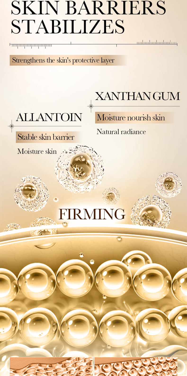 Turmeric Antioxidant Moisturizing Cream BIOAOUA Moisturizing and rejuvenating face cream cross-border wholesale