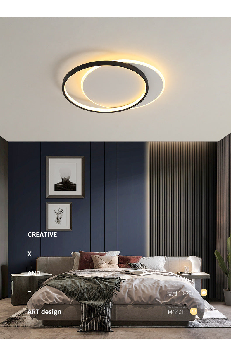 Lamp in the Living Room Modern Minimalist and Magnificent led Ceiling Light Bedroom Main Household Large Lighting Fixture Whole House Package Set