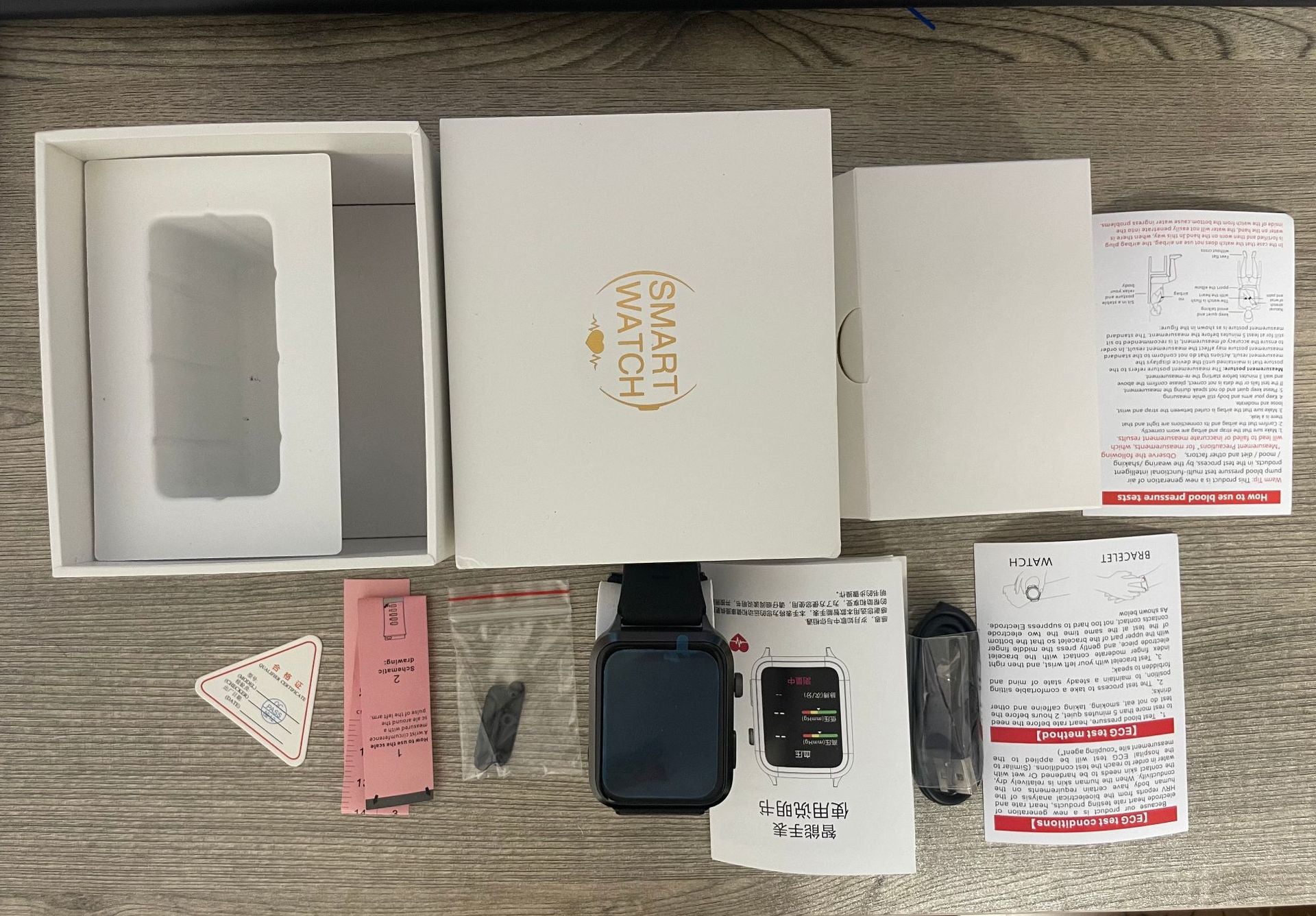 s11Air Pump Type Precision Blood Pressure Smart Watch ECG Monitoring s18Blood Pressure Smart Watch Can Be Connected APP