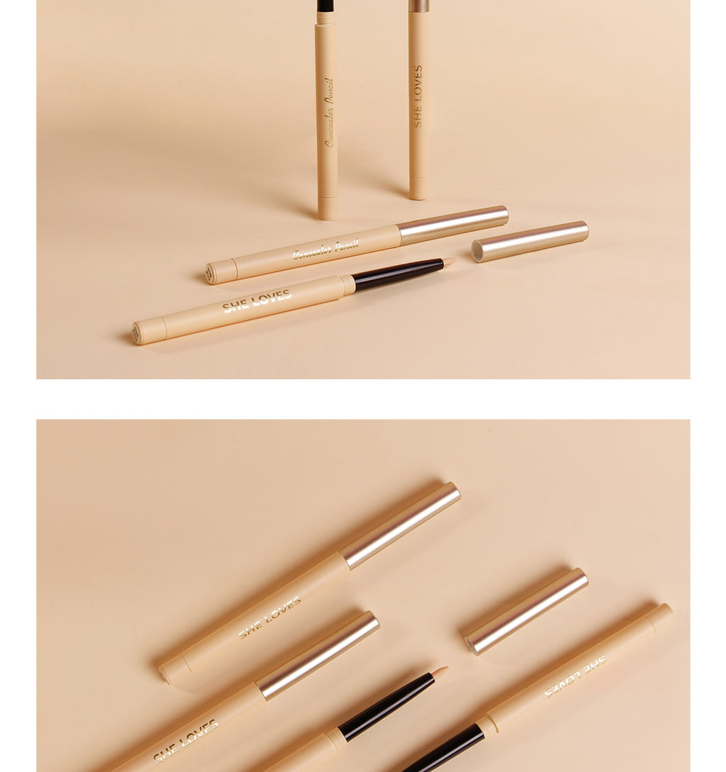 Fine Concealer Pen for Under-eye Dark Circles, Acne Marks, and Shadow Contouring Stick