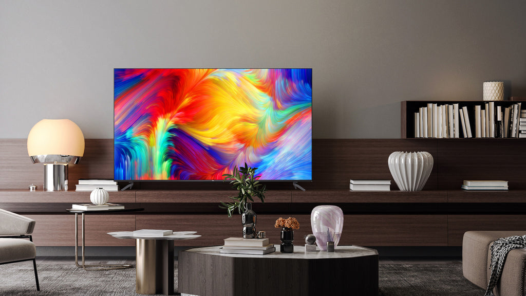 VSTI Brand Foreign Trade TV International Edition Export Worldwide55inch Android TV4K Ultra-clear TV with Multiple Voice Options