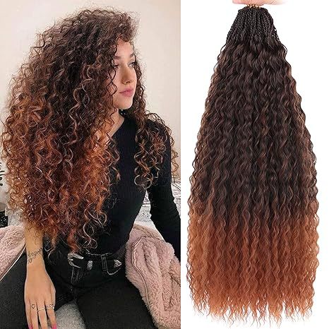 Cross-border European and American Wigs Two-strand Braids Brazilian Small Braids Micro Brazilian Kinky Curly