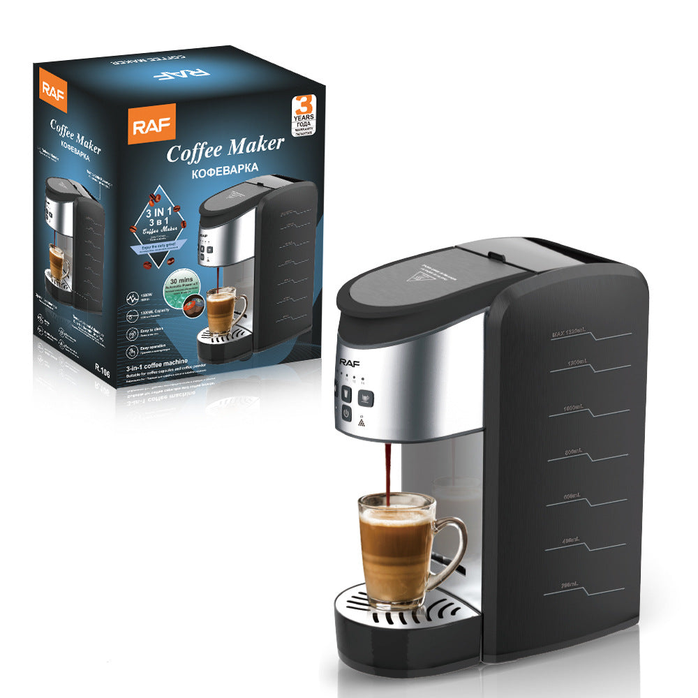 European Standard  foreign trade Italian-style capsule coffee machine portable office commercial small household R.106