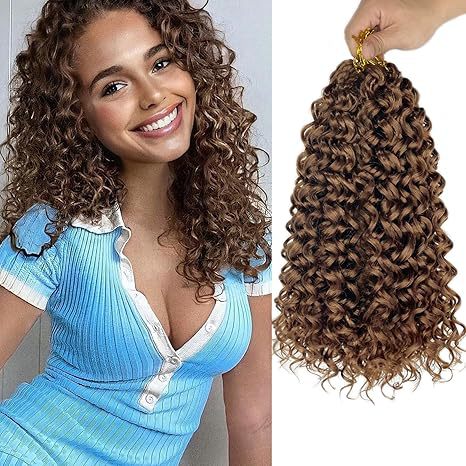 Synthetic Crochet Hair GOGO Curl Crochet Hair Multi-size Corrugated Wig Dropshipping