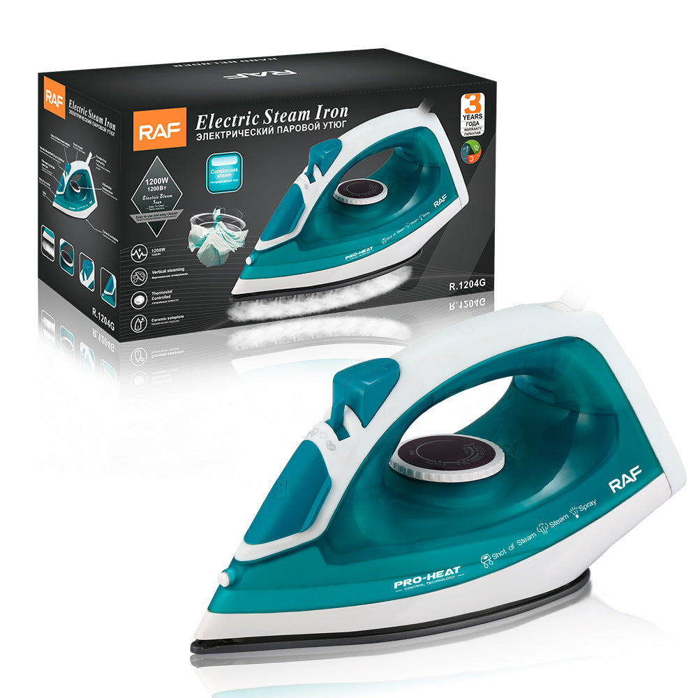 RAF European standard household steam iron portable garment steamer Three-speed temperature-adjustable pressure-type high-power electric iron