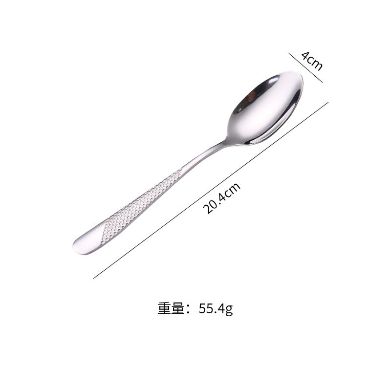 410Stainless Steel Star Diamond Western Steak Knife Fork Spoon Middle Eastern Titanium Coated Hotel Cutlery Knife Fork Spoon Partial Gold