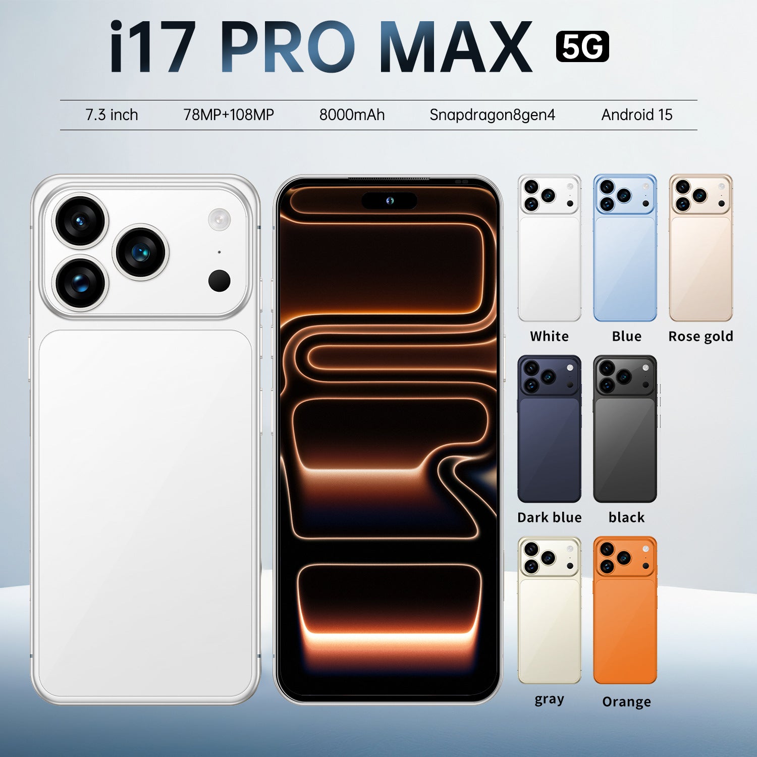 i17ProMAX Mobile Phone TK Hot-selling Global Communication16+1Brand New I17New smartphone factory stock