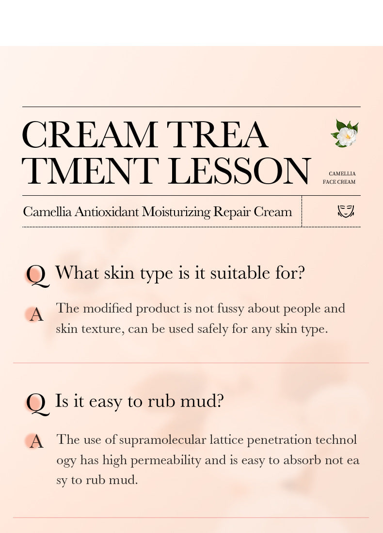 Camellia Face Cream BIOAOUA Hydrating, moisturizing, refreshing, non-sticky moisturizing cream cross-border foreign trade wholesale