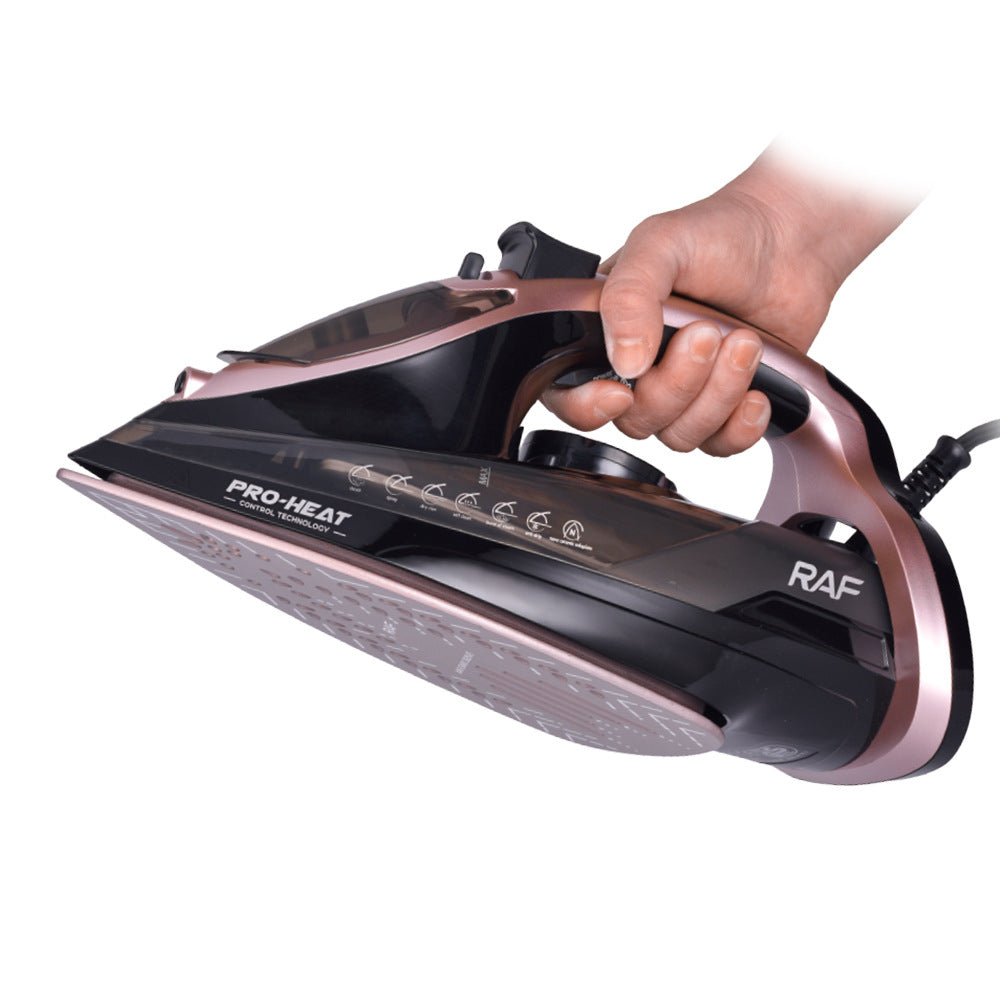 RAF European Standard New Ceramic Floor Electric Iron Hotel Supplies Rose Gold Hot-Selling Electric Iron R.1002