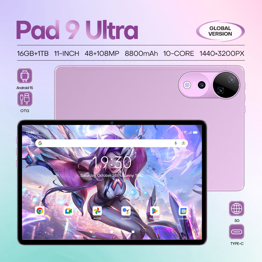 Pad 9 Ultra New10.11-inch Smart Tablet E-commerce Shopee
