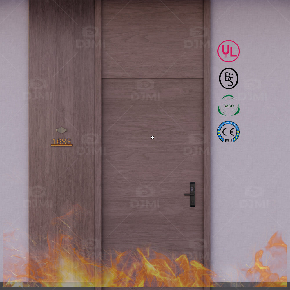 Professional in Custom High Quality Door for Hotel Room Fireproof Hotel Room Door Fire Rated Hotel Door
