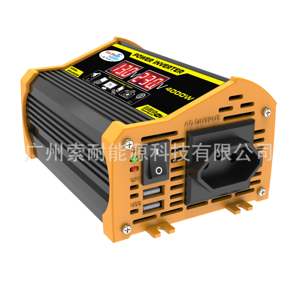 Vehicle Inverter300W 12V Turn110V 220V Voltage Display E-commerce power inverter