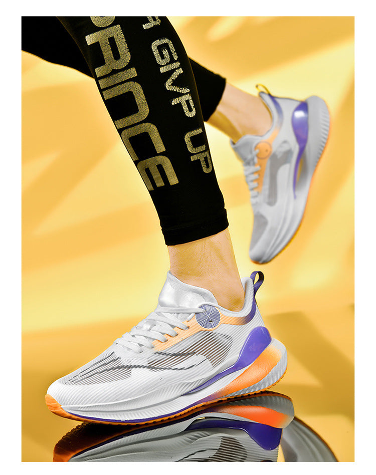 Sports Shoes2025Summer new men's shoes breathable mesh shoes soft sole lightweight running shoes shock-absorbing sports shoes