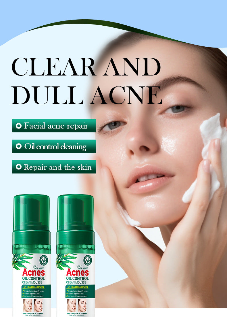 Full English Tea Tree Mousse Facial Cleanser150gSADOER Clean Bubble Dense Facial Cleanser  Wholesale