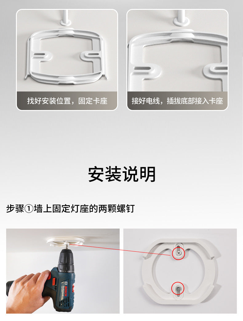 Triple-proof Light led Ceiling Light Ultra-Thin Corridor Aisle Light Modern Minimalist Balcony Light Round Bathroom Kitchen Light