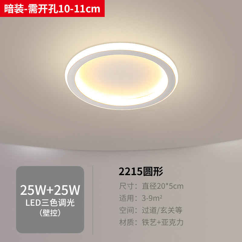 Aisle Light Minimalist Entryway Light Nordic Simple Modern Creative Corridor led Small Ceiling Light for Balcony and Entrance