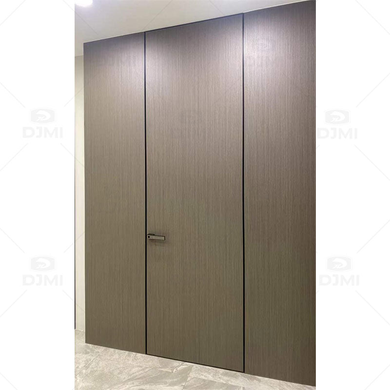 House Use New Design Wood Hidden Door Bedroom Office Invisible Door Wall Decoration Hidden Door