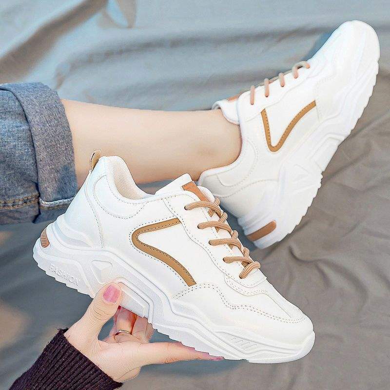 Women's versatile student sneakers2025New Spring/Summer Dad Shoes ins Fashionable Running Casual Shoes