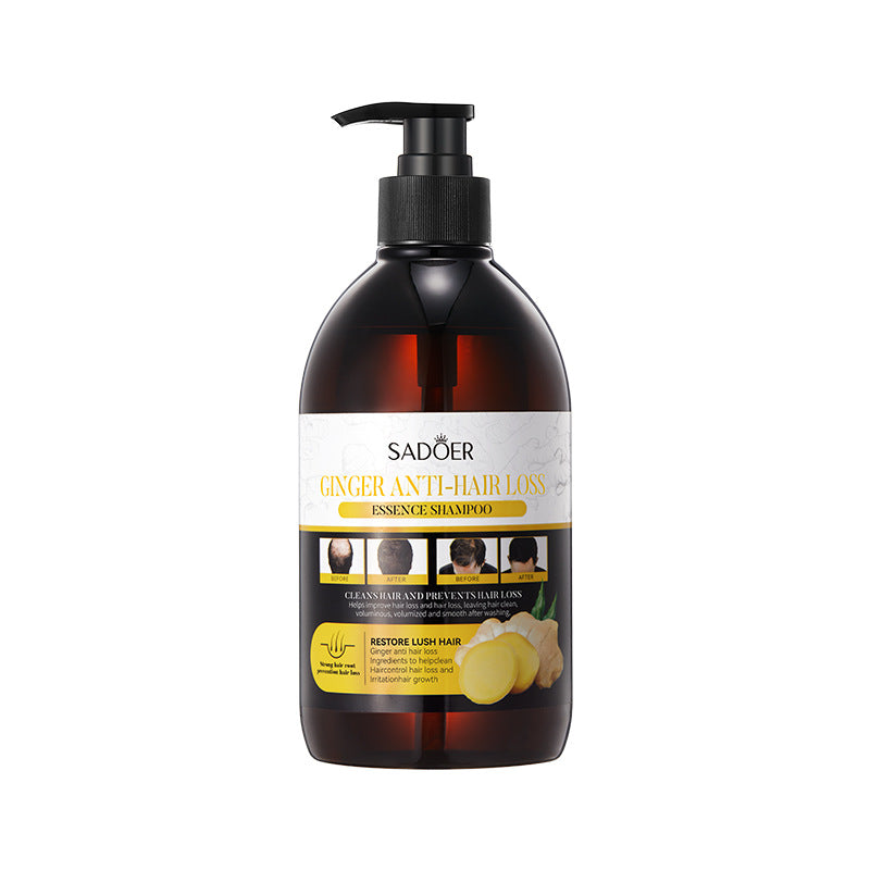 Full English Ginger Anti-Hair Loss Shampoo500ml SADOER Plant Shampoo  Wholesale
