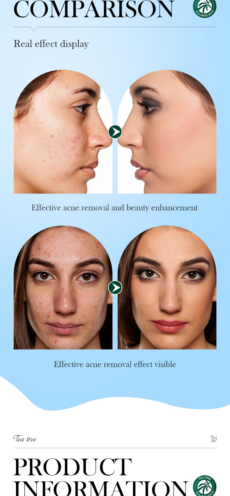 Full English Tea Tree Facial Mask25g SADOER Refreshing Moisturizing Tablets for  Wholesale