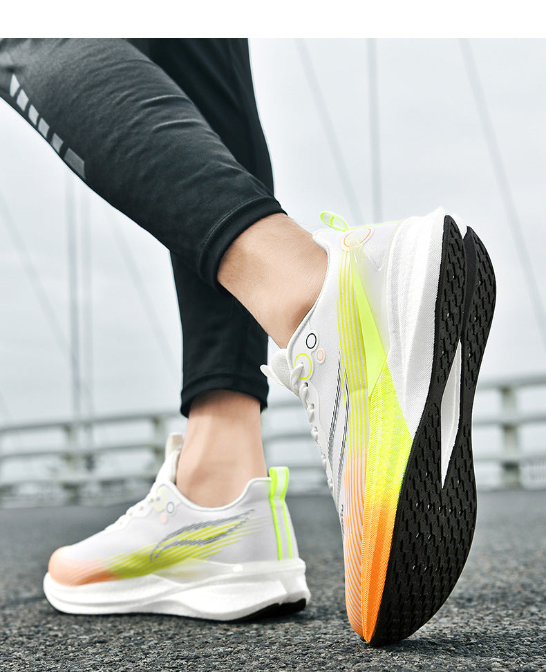 Red Rabbit8pro Rebound Cushioning Carbon Plate Running Shoes Mesh Breathable Non-Slip Sports Shoes Fashion Casual Racing Running Shoes