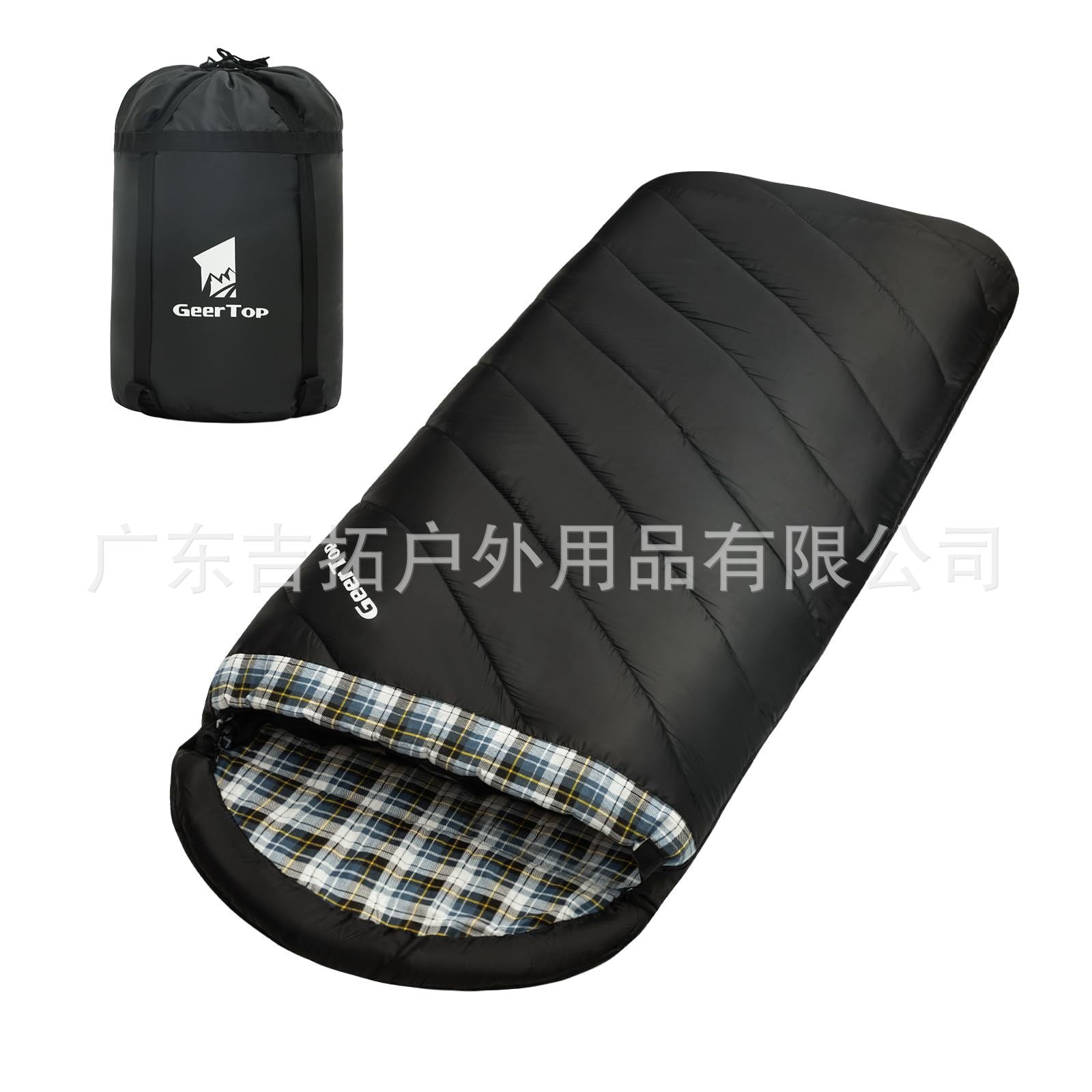 New Winter Sleeping Bag, Extra Wide and Thick, Warm Envelope Style Sleeping Bag for Outdoor Camping, Adult Quilt