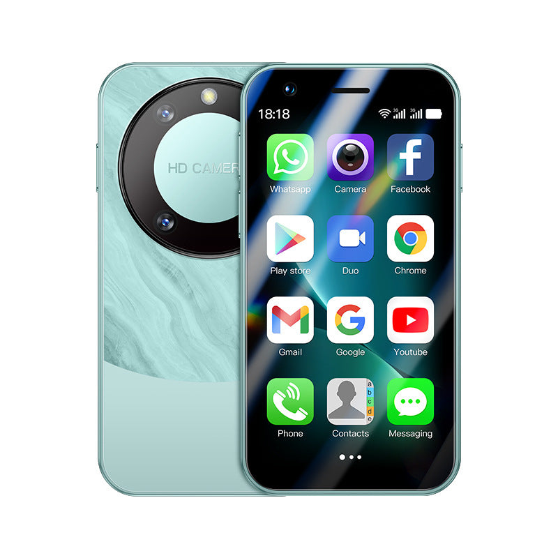 Hot Sale F8 Pro Mini Mobile Phone Dual Sim Quad Core Google Store Android Smart Small Phone(Popular)