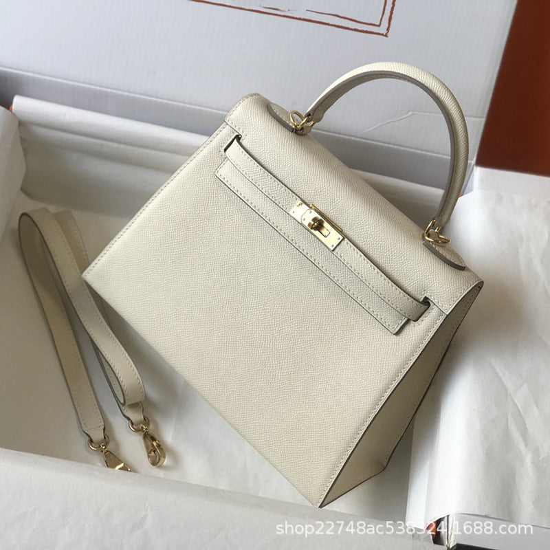 Hot Sale New Fashion Handbag for Women Platinum Kelly Bag Women's Shoulder Crossbody Bag Versatile Trendy Handbag