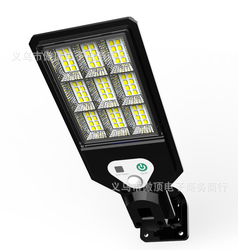 New Outdoor Solar Street Light Human Body Sensing Wall Light with Remote Control Garden Light Waterproof Garden Garden Light