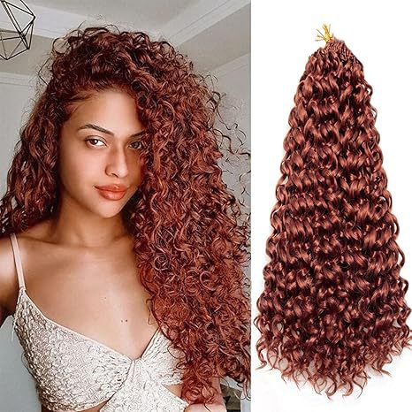 Synthetic Wig Crochet Hair European and American Style Dreadlocks Curly Hair Three-Strand Braid GOGOCurlCrochetHair Long Curly Hair