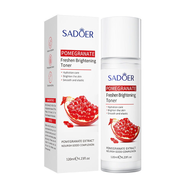 Red Pomegranate Skincare Set SADOER Hydrating Moisturizing Cleansing Nourishing  Wholesale