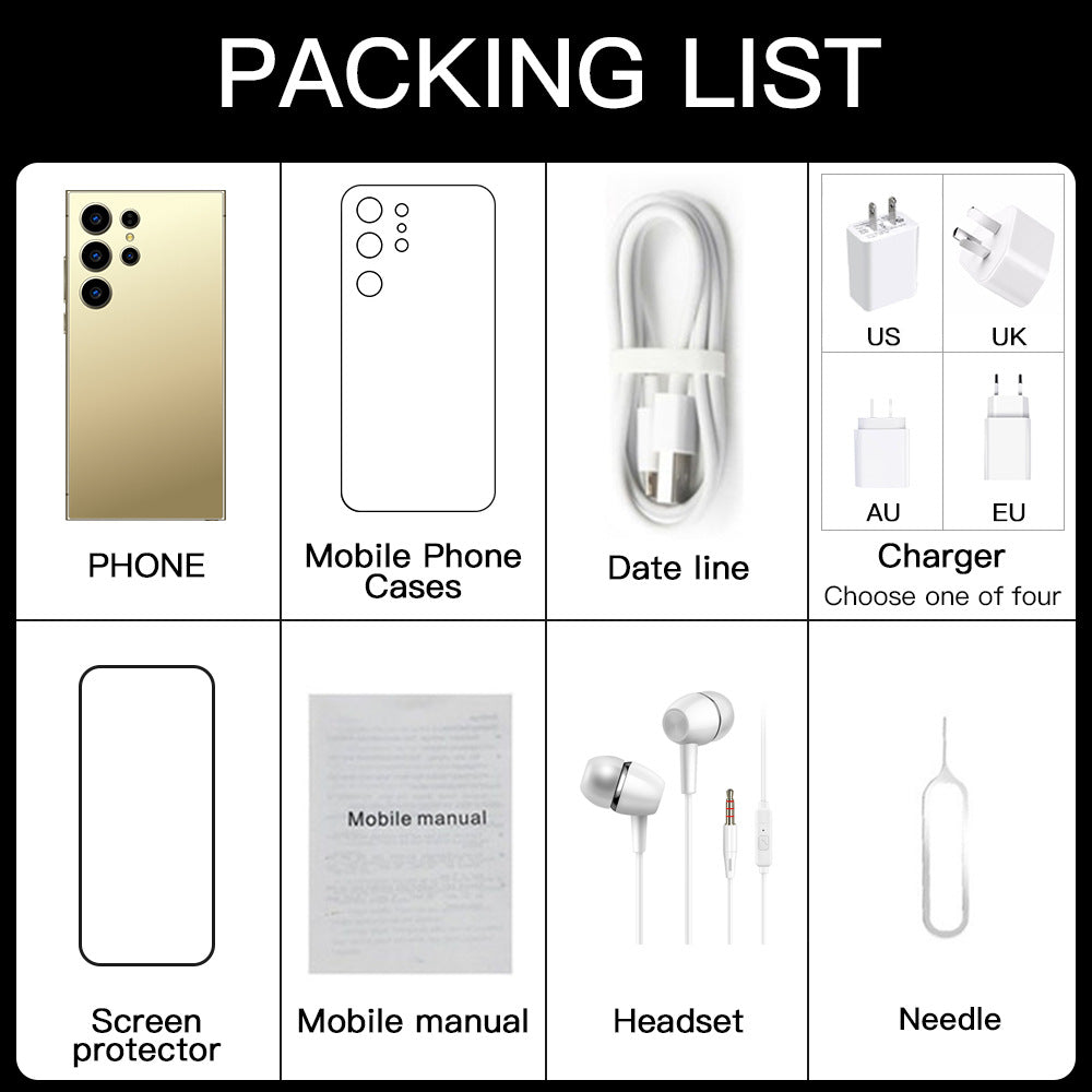 2024New S24 Ultra Global Edition3+64G Android Phone Source Factory(Popular)