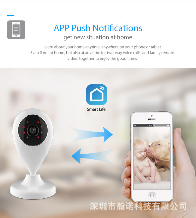 Surveillance Camera Small Water Drop Mobile Phone Remote HD Smart Selection for Home Use1080P Hd wifi Wireless Network